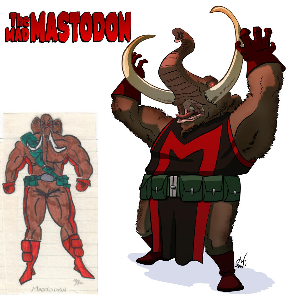 Mad Mastodon 1992-2011 by DBed