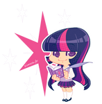 MLP Gijinka: Twilight Sparkle by zimra-art