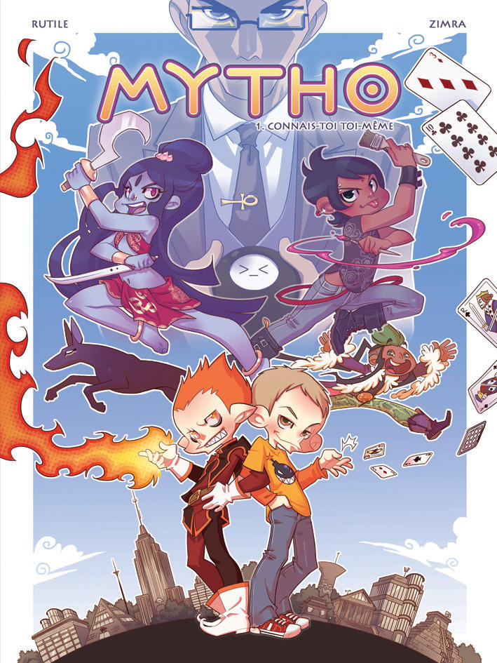 MYTHO vol. 1 cover by zimra-art