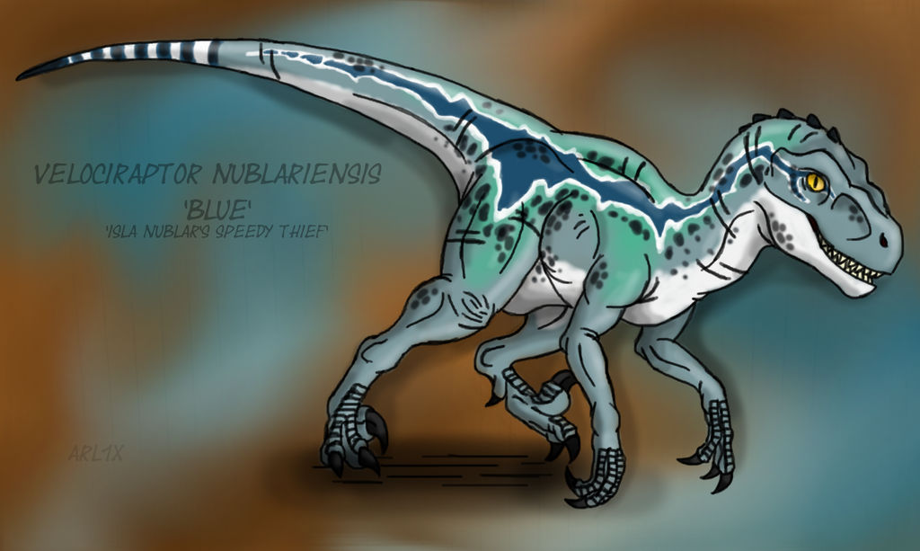 Jurassic World: Velociraptor Blue by Fnafnir on DeviantArt
