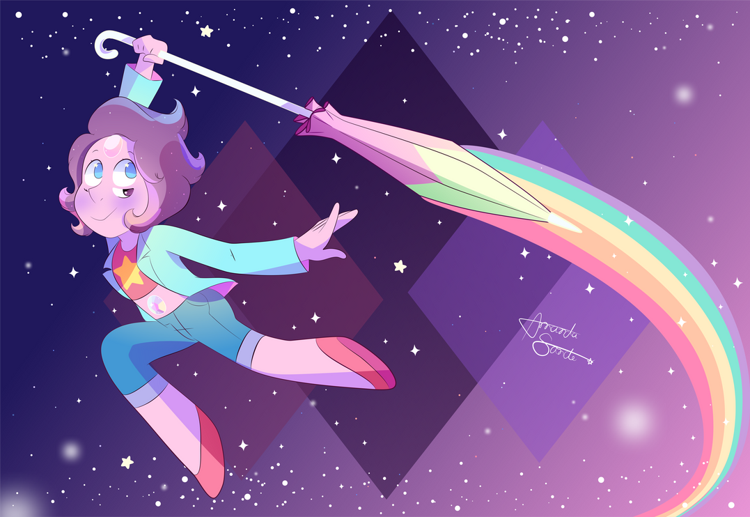 After watching the wonderful special of Steven Universe, I decided to draw the Rainbow Quartz 2.0! And I loved this special episode!    Rainbow Quartz 2.0 - Steven Universe