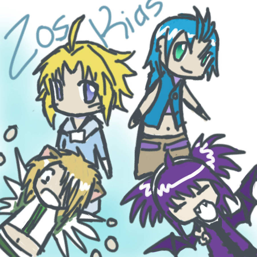 Zos Kias Chibis by dragonartist22