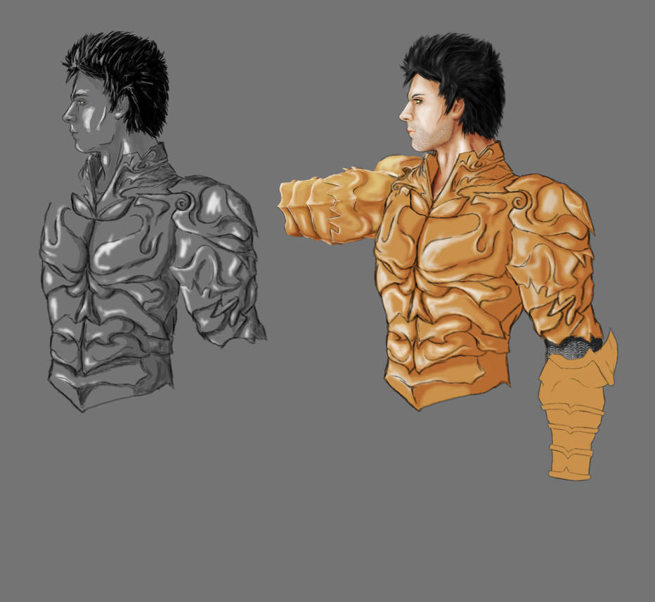 Wrath - the Third Original WIP basic shading by 3DPad