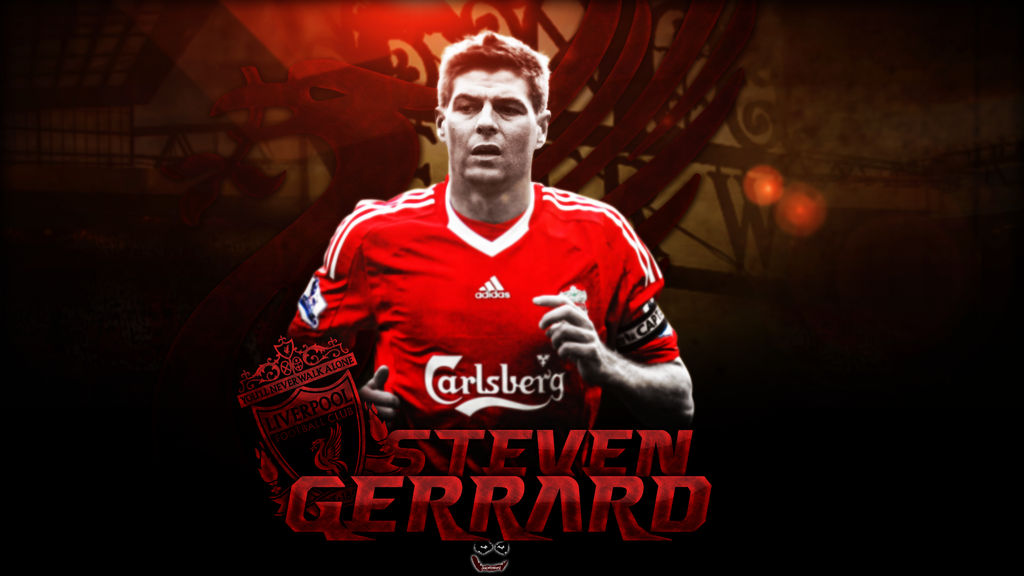 Steven Gerrard Wallpaper by RatedAce on DeviantArt