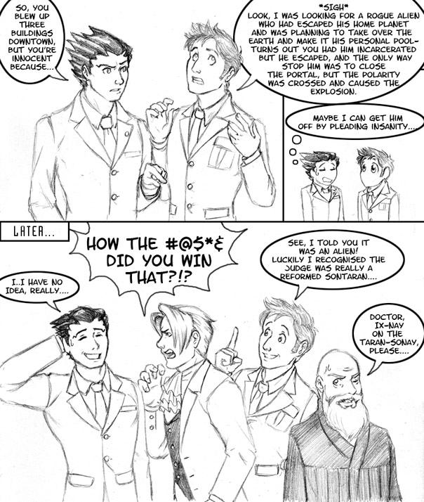 A Courtroom of Time and Space by JesIdres