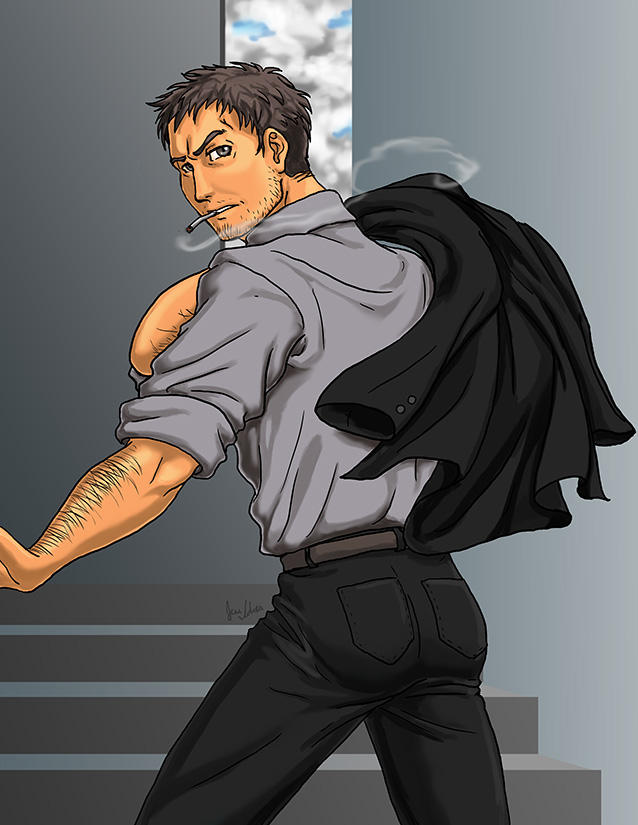 The Hardboiled Detective by JesIdres