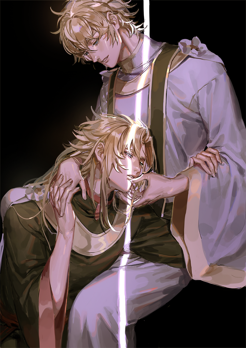 Aiolos and Saga by allenkung1