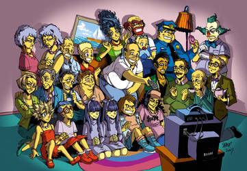 The Simpsonzu by spacecoyote