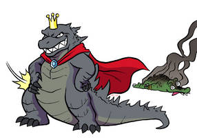 The REAL King Is Here by OUTCASTComix