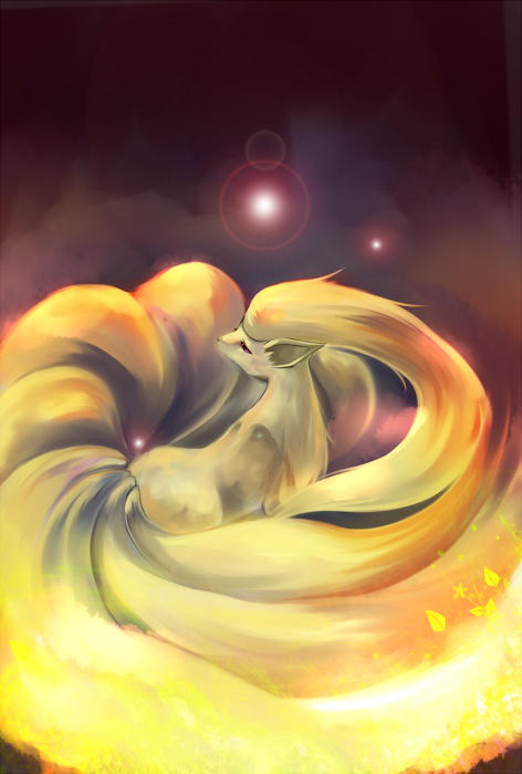 Ninetales by MaddoxNinetalesrocks