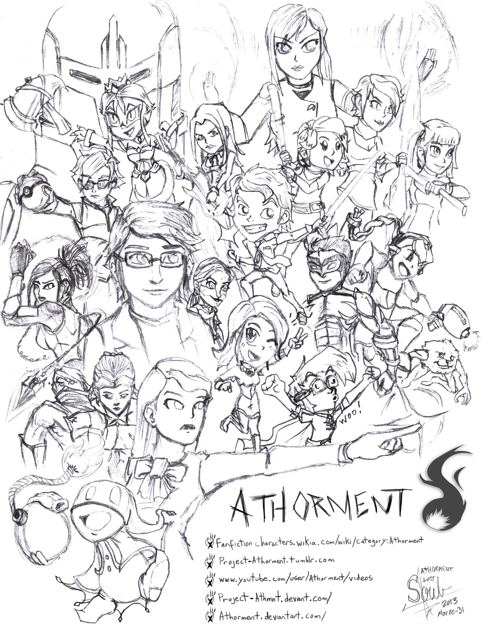 Athmnt OC Mayhem by athorment