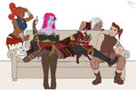 The Villanous Evil Team by athorment