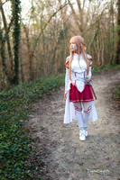 Asuna from Sword Art Online Cosplay by YumiCosplay