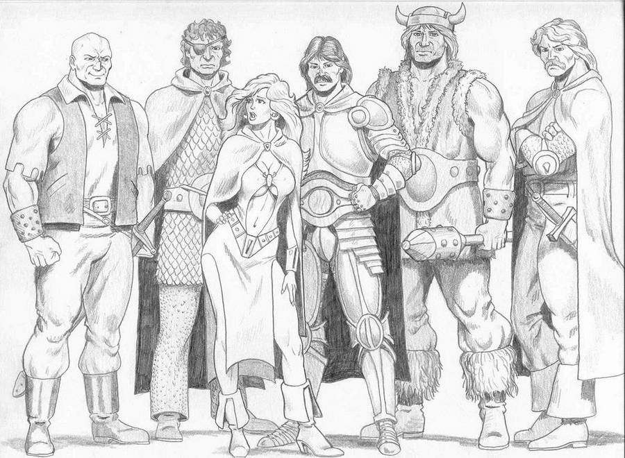 First Adventure Group by mjarrett1000