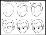 How to Draw Chibi Vampire by charfade