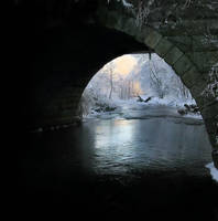 view under the bridge by KariLiimatainen