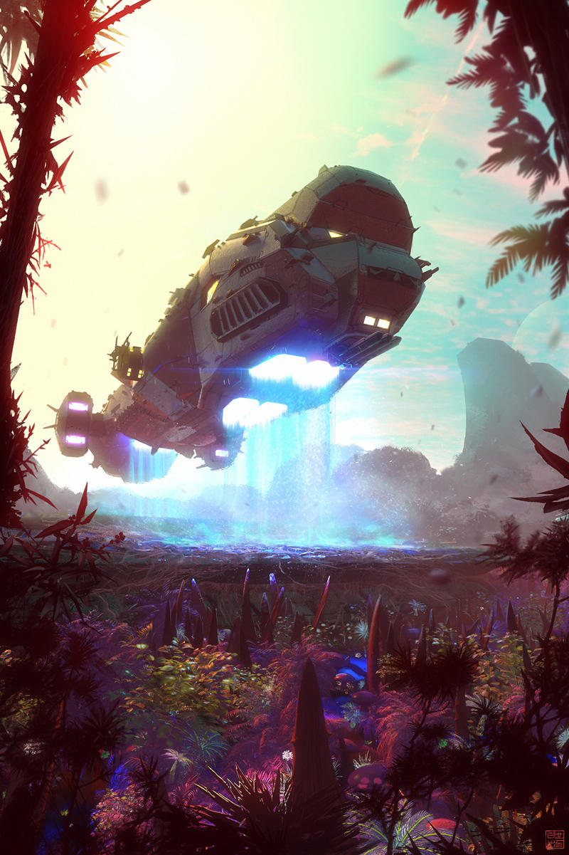 Starship Blackbeard 2 - Lords of Space by Hideyoshi