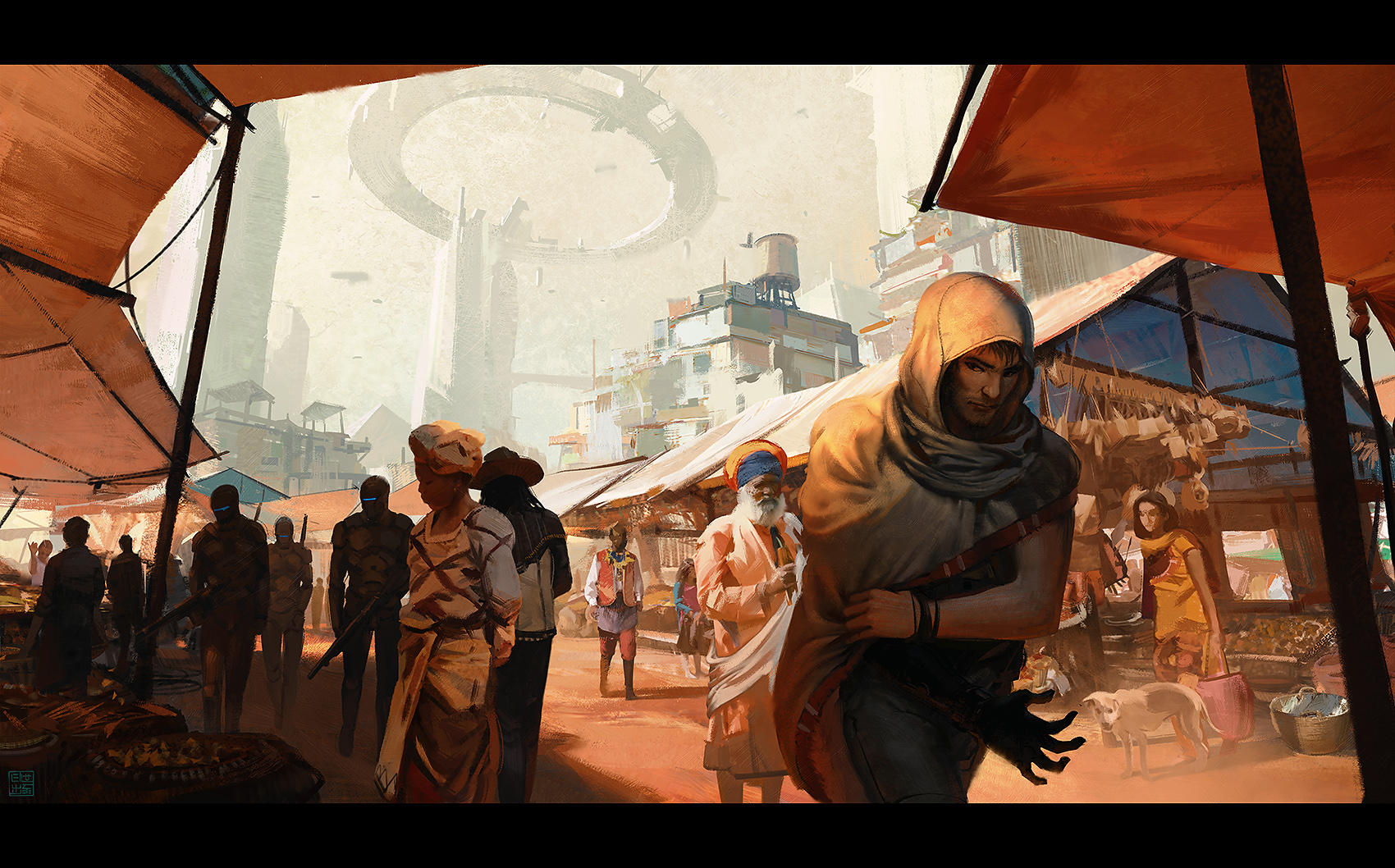 Market Day by Hideyoshi