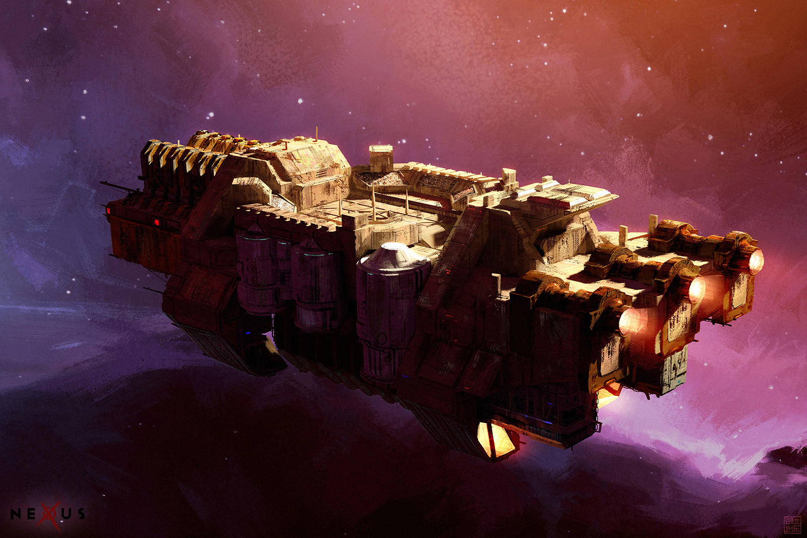 NEXUS - Crate - Space Barge by Hideyoshi