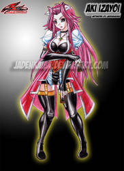 Long Haired Aki Izayoi by jadenkaiba