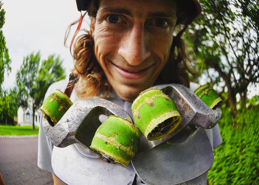 Downhill Freeline Skater Jarrod Monacelli by StuffyMcbPb