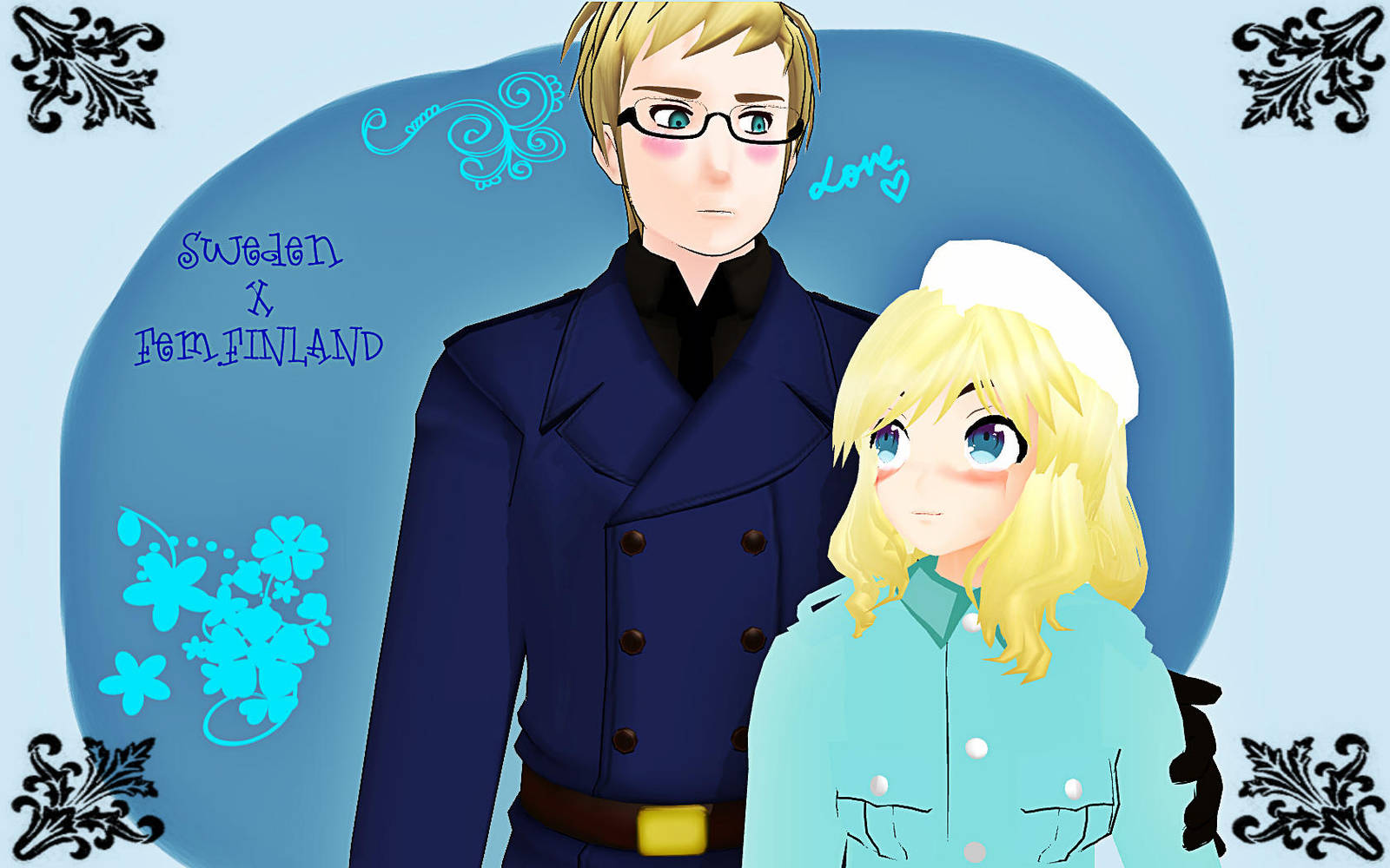 Sweden x Fem.Finland by LovehetaliammdXD on DeviantArt