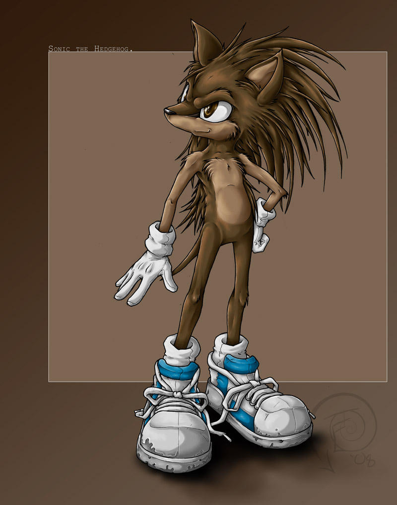 01- Young Sonic by Swirlything