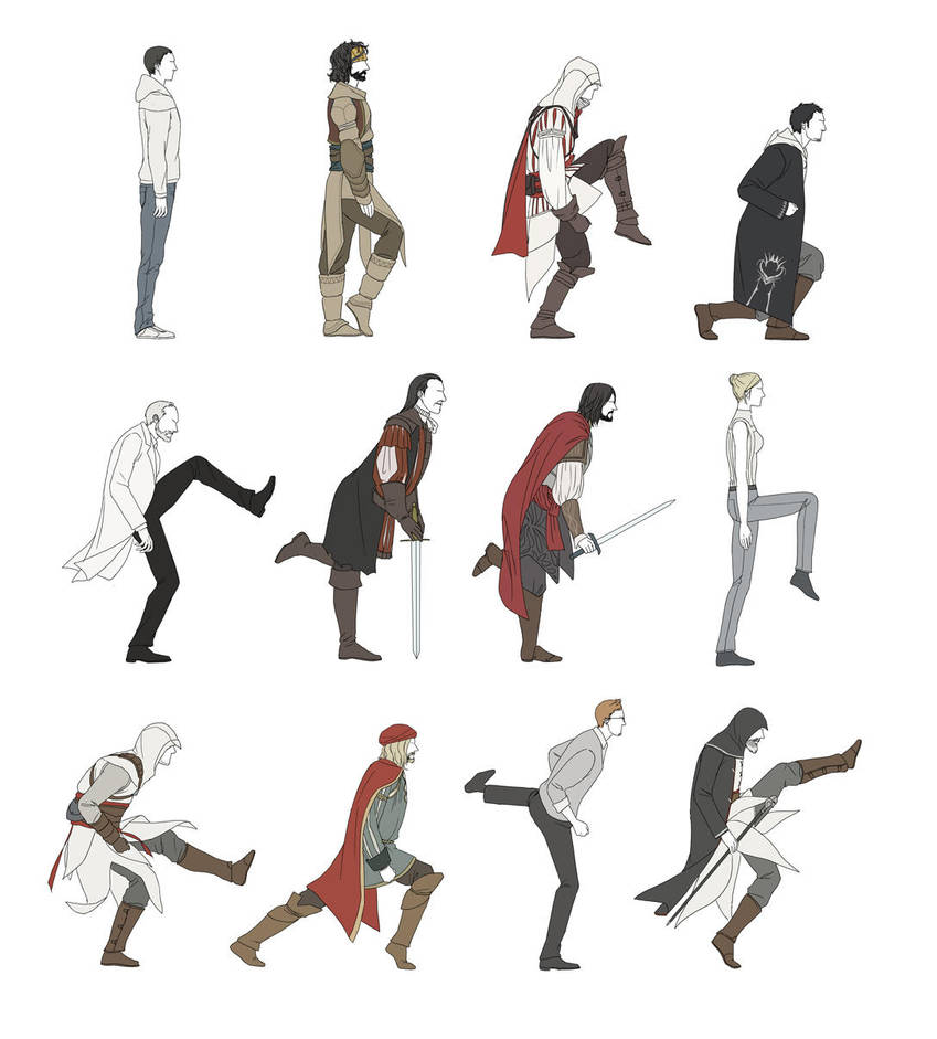 Silly Walks by doubleleaf