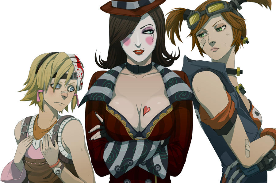 BL2 girls by doubleleaf