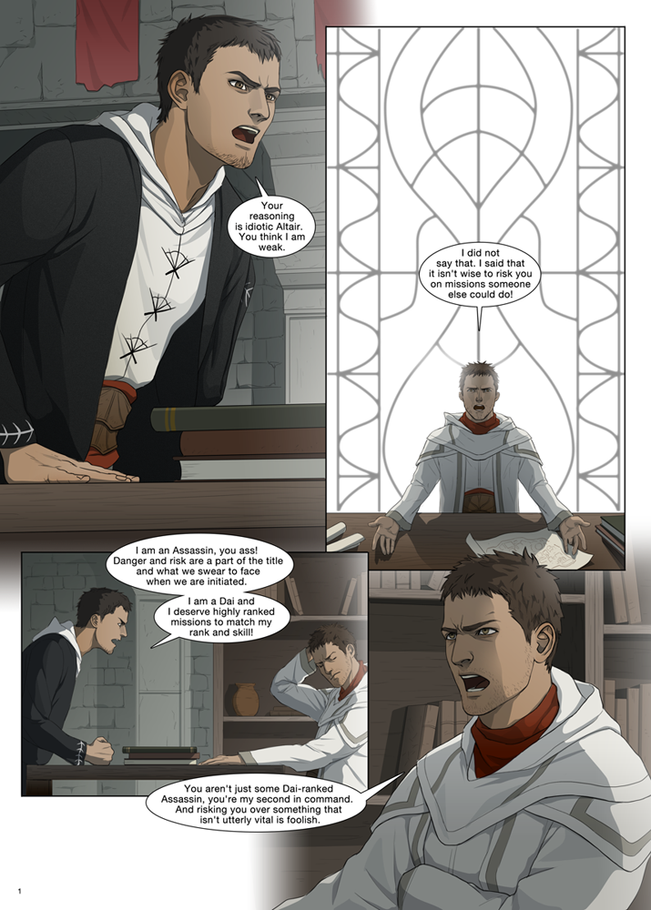 Assassin's Creed Fanbook #1 by doubleleaf