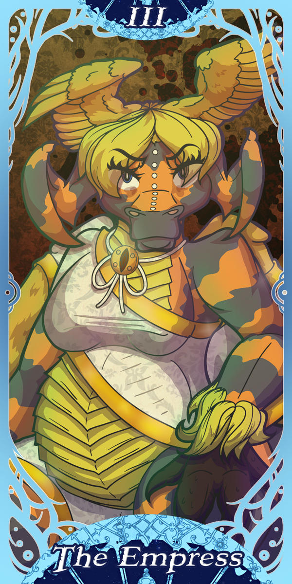 Webcomics Tarot - III The Empress - Veled by lastres0rt