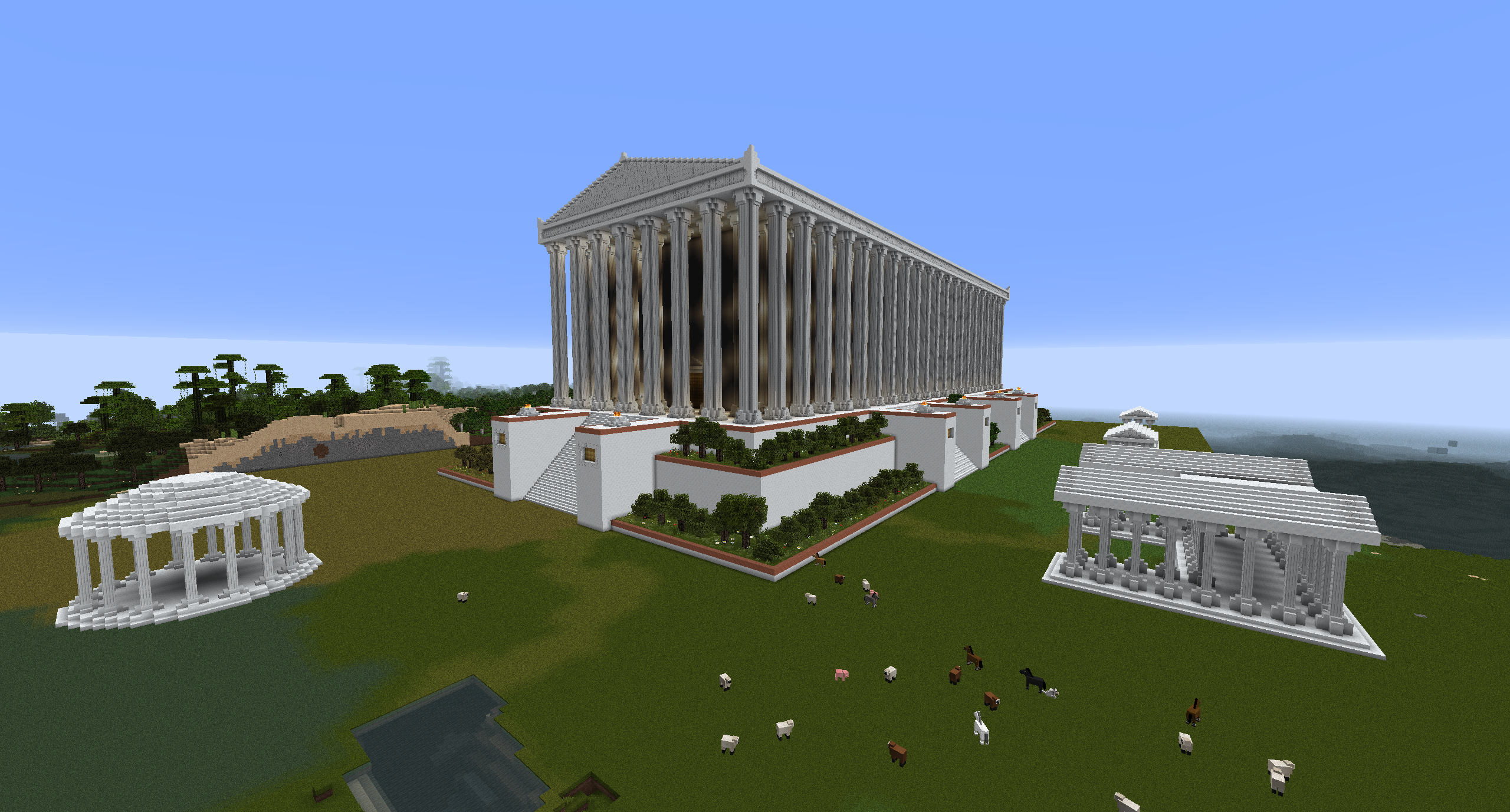 Minecraft - Temple of Artemis Redone by MinecraftArchitect90 on DeviantArt