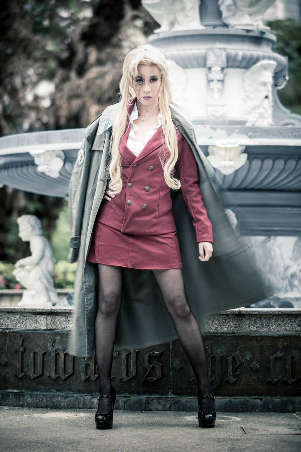 Black Lagoon's Balalaika cosplay by LadyAngelus