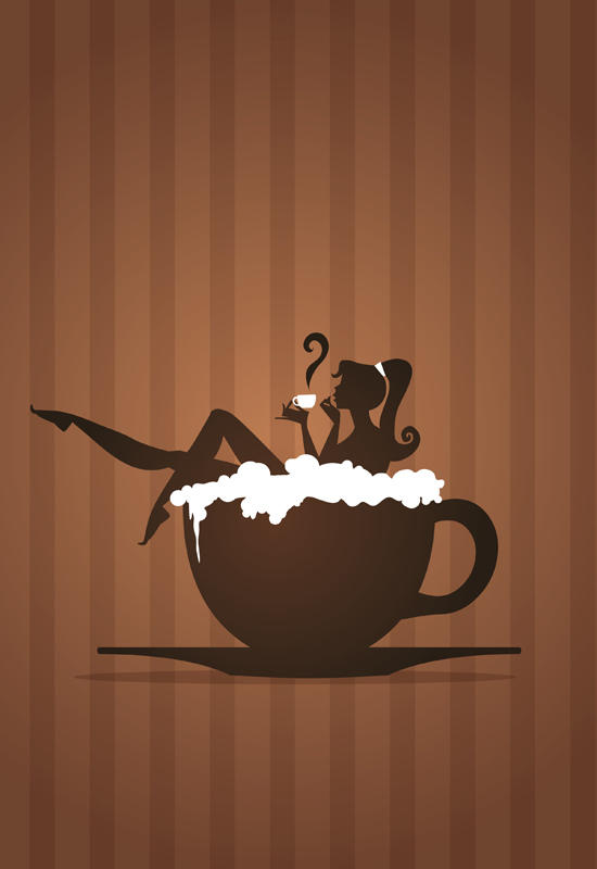 Coffee Girl by Coolgraphic Coffee Girl by Coolgraphic