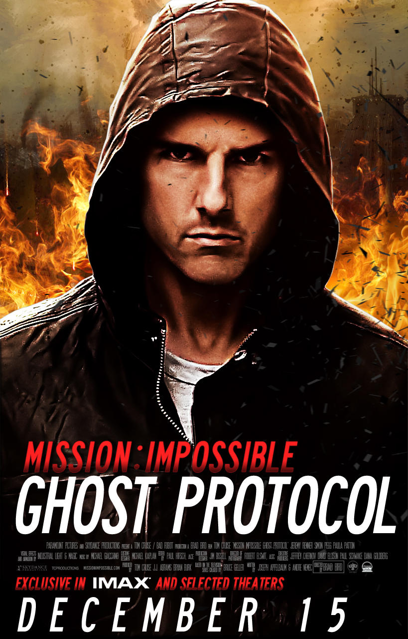 Mission Impossible Ghost Protocol Poster by smrzy