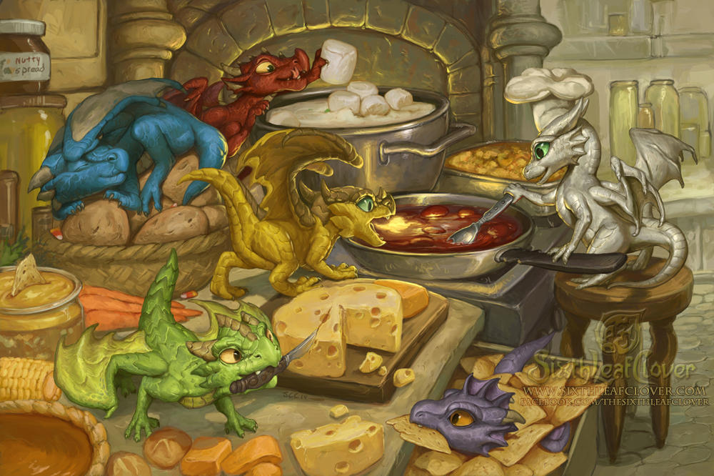 Little Cooks by The-SixthLeafClover