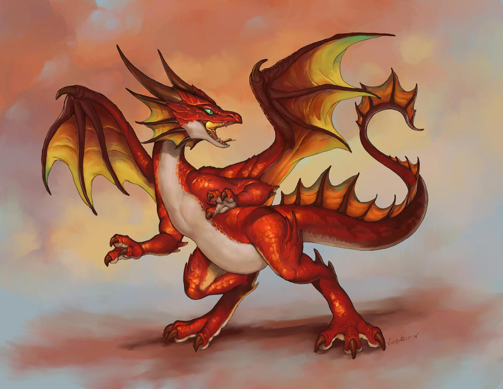 LDrago Commission by The-SixthLeafClover