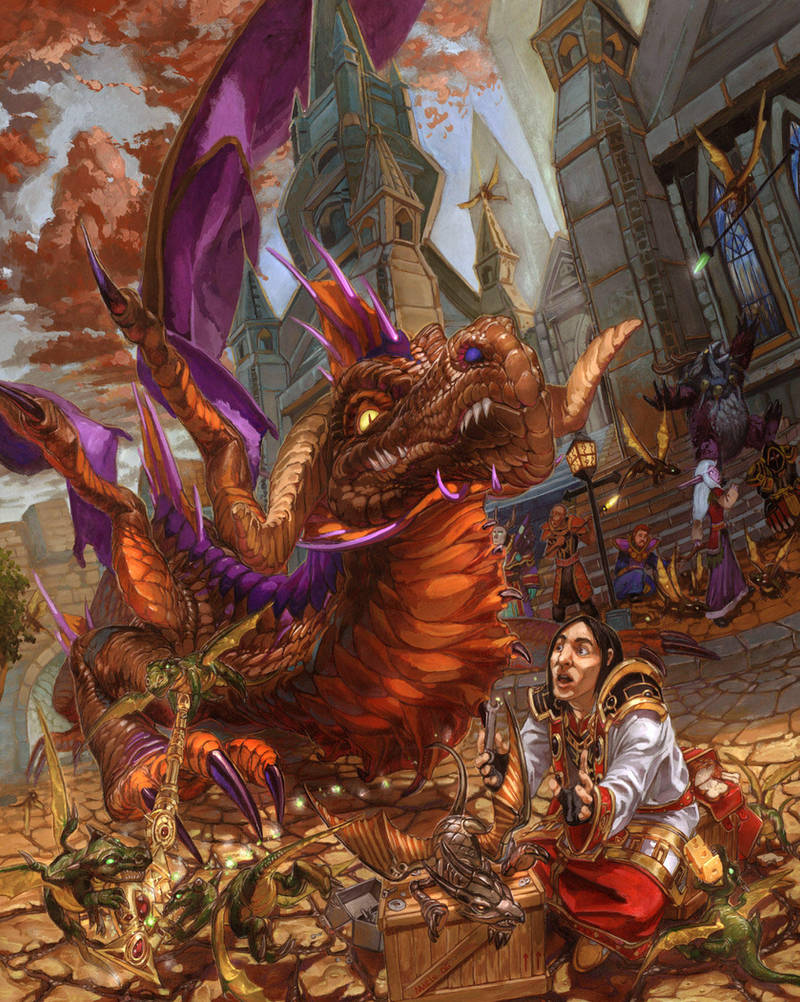 Cathedral district invasion by The-SixthLeafClover