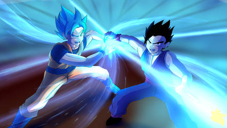 Father Son Kamehameha By Agnitedfury On Deviantart