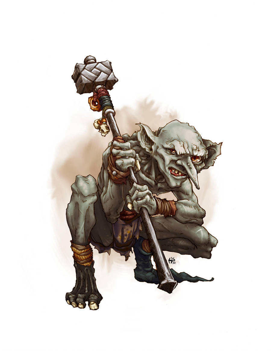 Goblin Slave by butterfrog