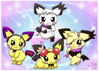 Pichu Girls by pichu90