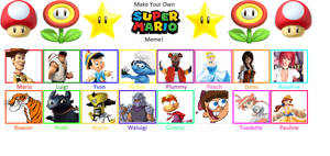 Wallpaper Super Mario Meme Blank Template By Sarah Yousif On Deviantart Free HD