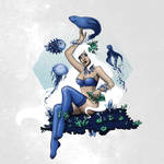 azurite deep fairy by Kordelia