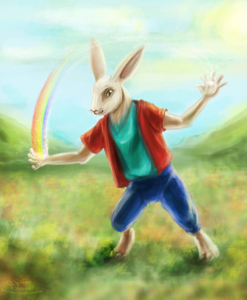 Dream Bunny by iamniquey