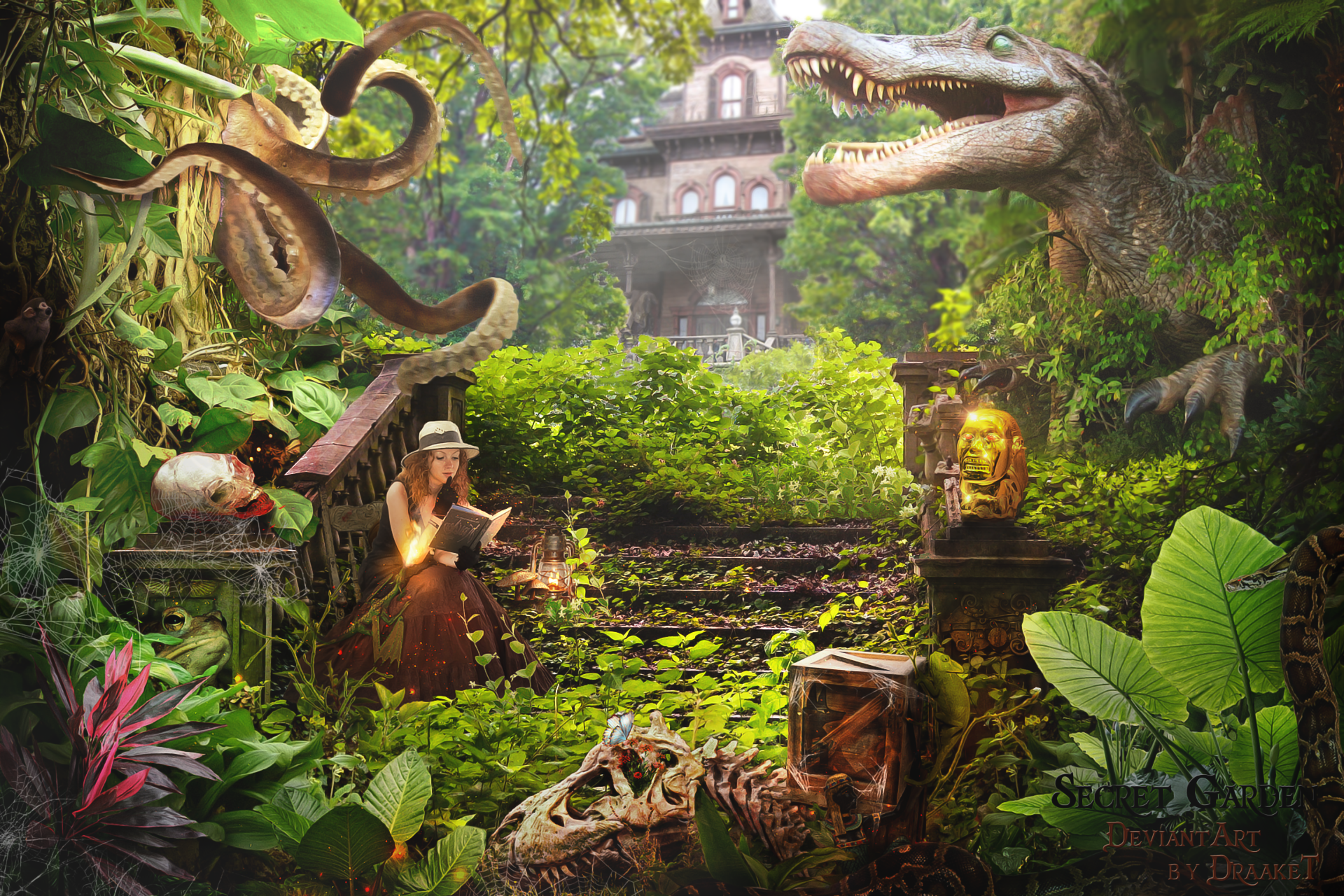 Secret Garden 1920x1280 by DraakeT by DraakeT