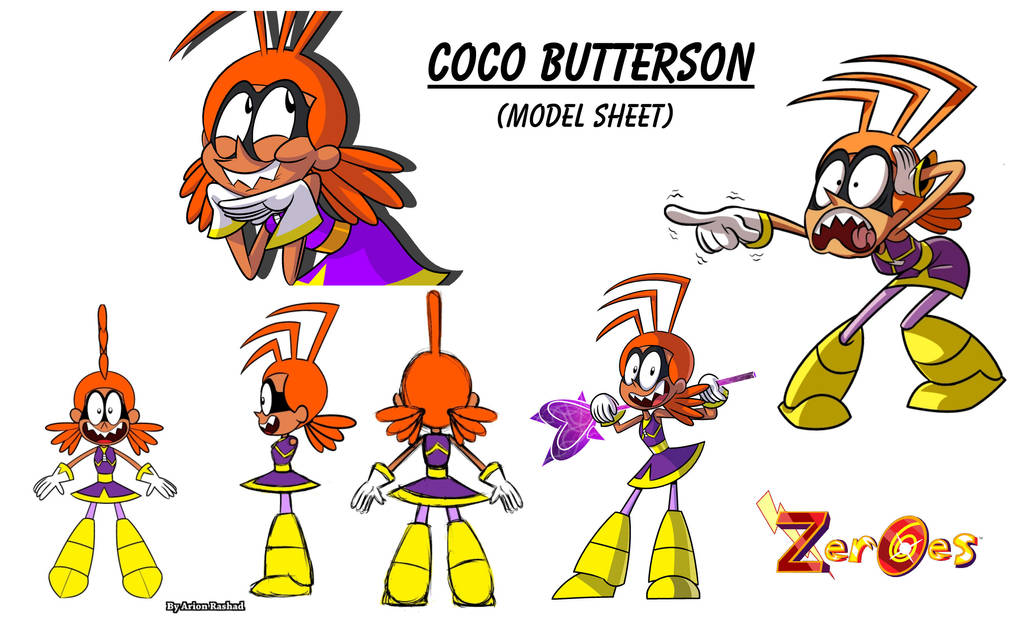 DeviantStuffCoco Hero Model Sheet 01 by miitoons DeviantStuffCoco Hero Model Sheet 01 by miitoons