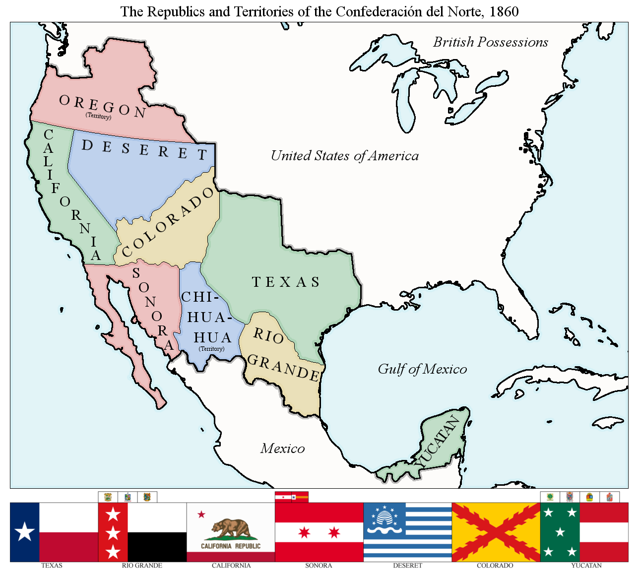Confederacion del Norte by xpnck