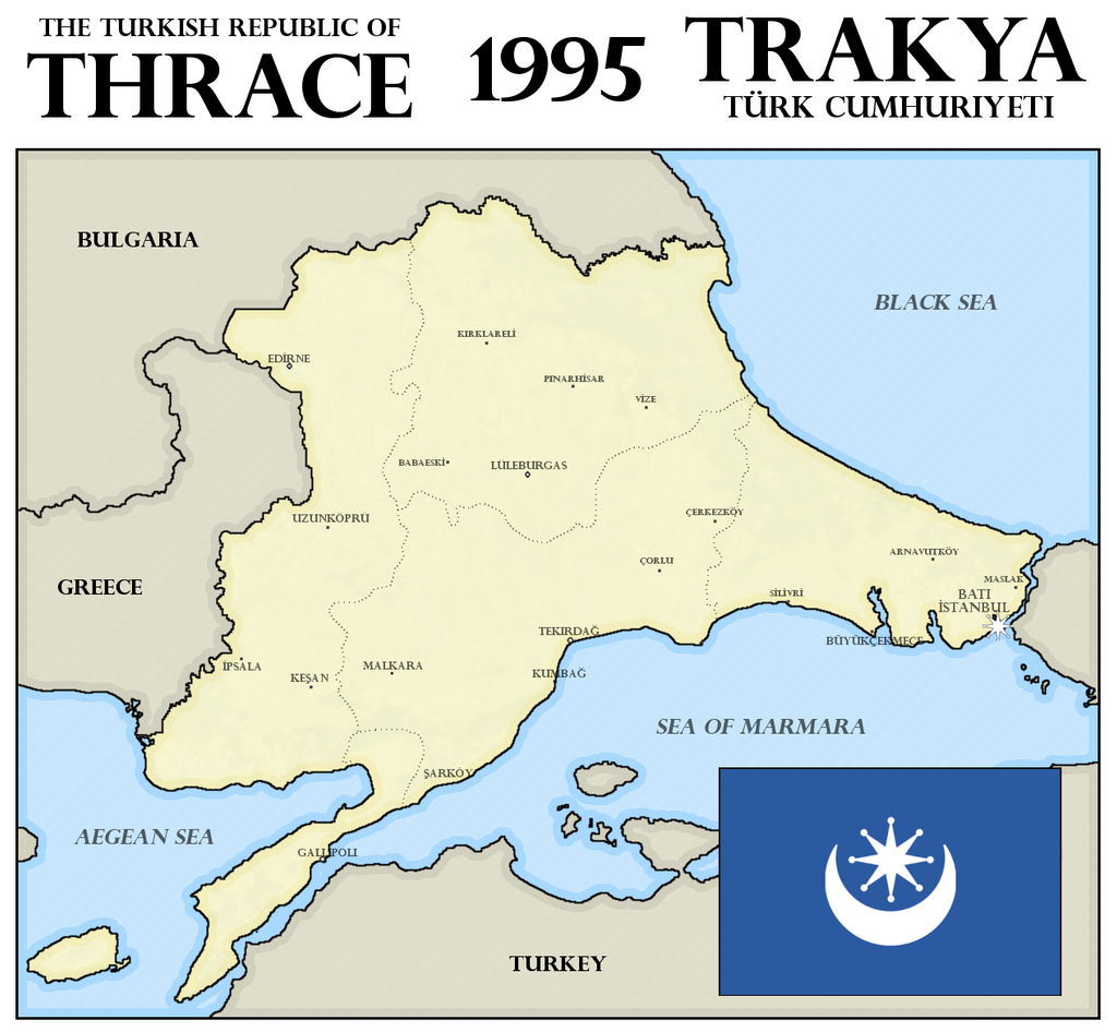 Turkish Republic of Thrace, 1995 by xpnck