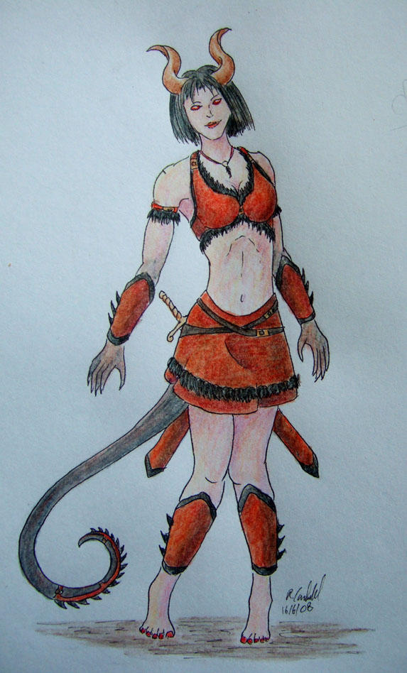 cf- tiefling by chaosia