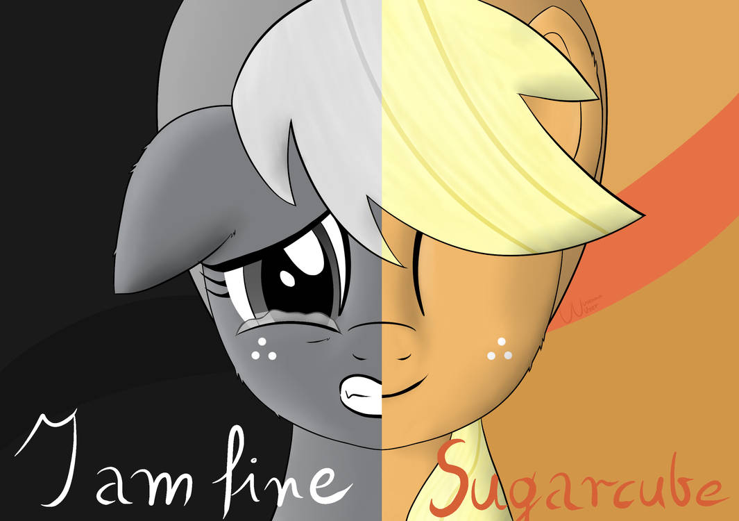 I am fine Sugarcube by UU-Unknown-User